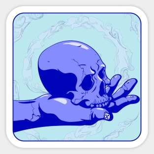 Skull Gift #2 Sticker